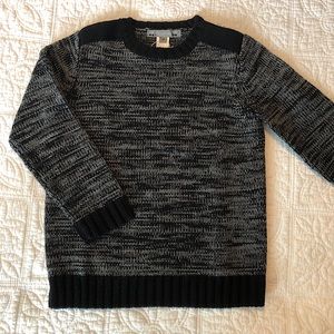 Bonpoint  Gray/Black Wool Sweater sz 4T